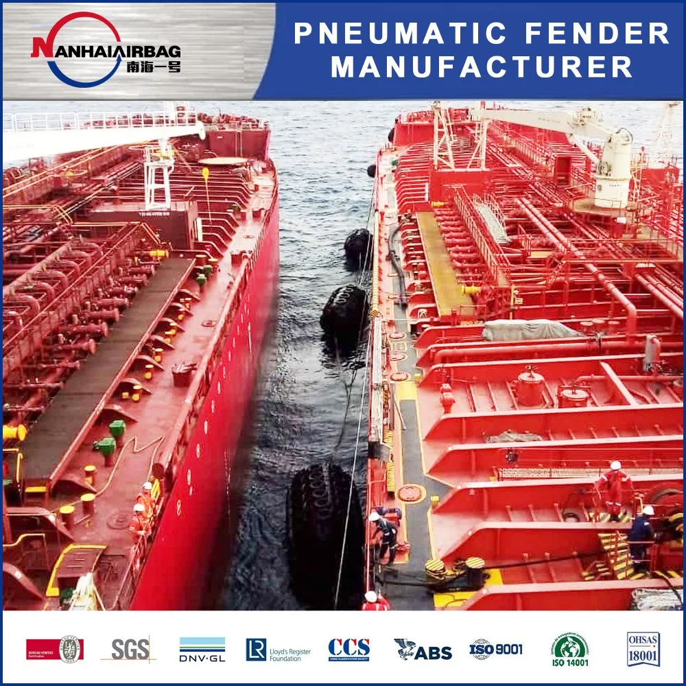 Passed CCS Dnv Lr Certificate Floating Ship Pneumatic Rubber Fenders Foe Ships and Boats