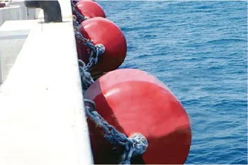 Sunhelm Ever-Guard Navy PE EVA Foam Filled Fender with Reinforcement Layer