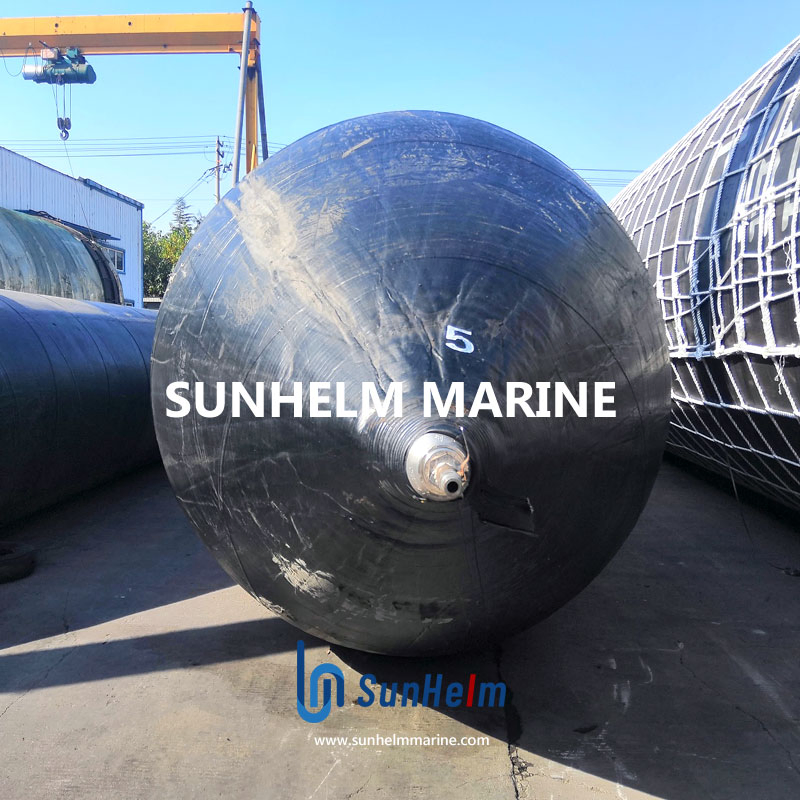 Sunhelm Marine 50kpa 80kpa Rubber Air Balloon Ship Launching Airbag Price