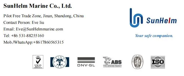Sunhelm Ship Launching Inflatable Salvage Lifting Marine Rubber Airbags
