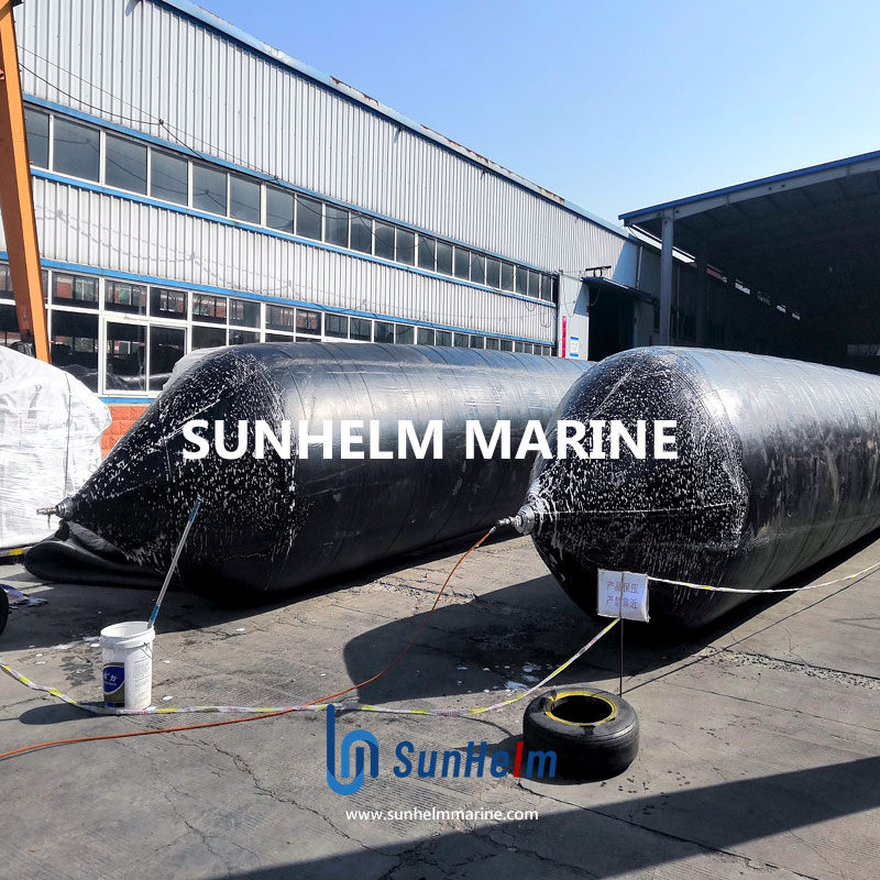 Sunhelm Ship Launching Inflatable Salvage Lifting Marine Rubber Airbags