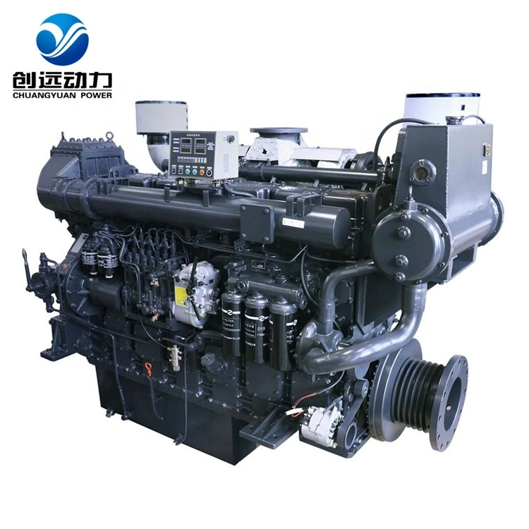 Supply China CCS and Gearbox Propeller Shaft Designer Parts Price Used Marine Diesel Engine for Sale