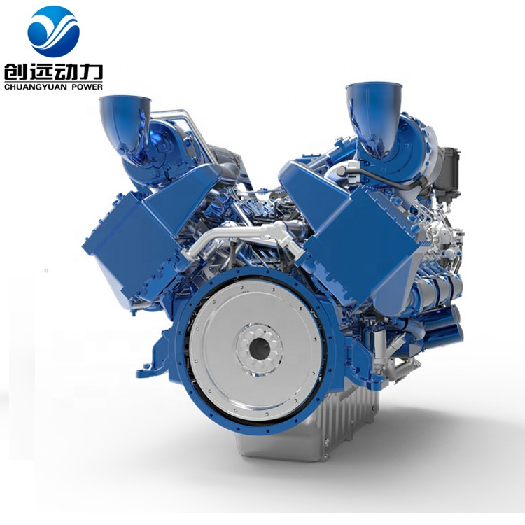 Weichai 900- 1100HP 12 Cylinders Diesel Marine Propulsion Engine for Sale